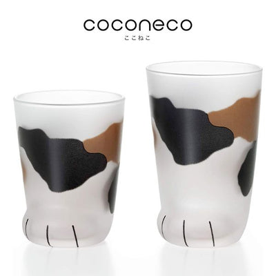 Coconeco Cat Paw Glass - Parent / Child Gift Set - Calico