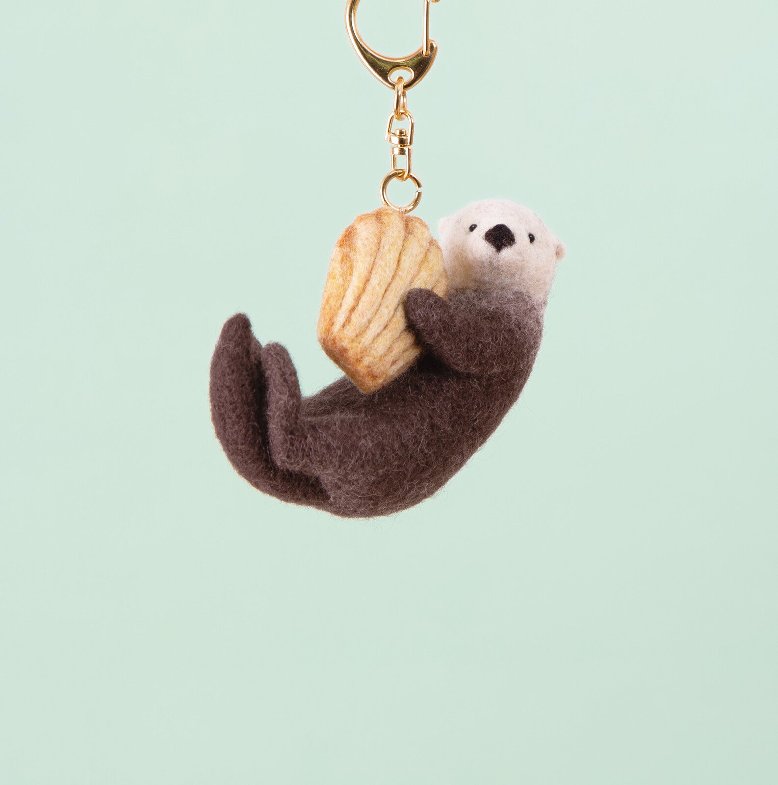 Hamanaka Needle Felting Kit - Sea Otter with Madeleine Keyring (English)