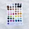 HandCrafter Superfast Felting Wool - Colour Chart - All Colours