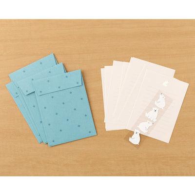 Midori Letter Set - Polar Bear