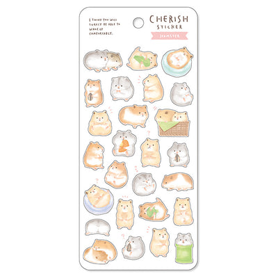 Mind Wave Sticker Pack - Cherish Series - Hamster