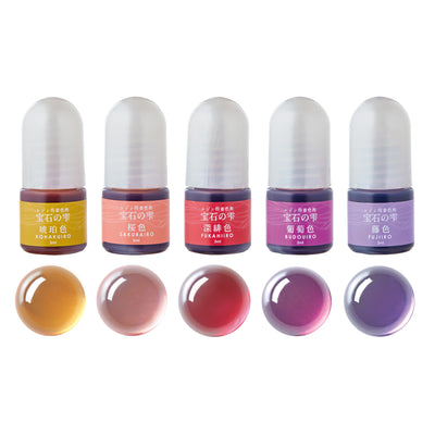 Padico Jewel Pigment Clear Color Set - "Minori"