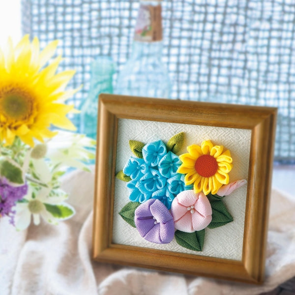 Paper Quilling Kit for Sunflower Wooden Slice