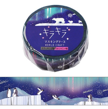 World Craft Glitter Washi Tape - Star